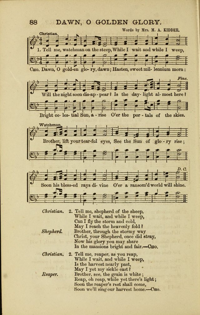 Sabbath Carols : A New Collection of Music and Hymns page 87
