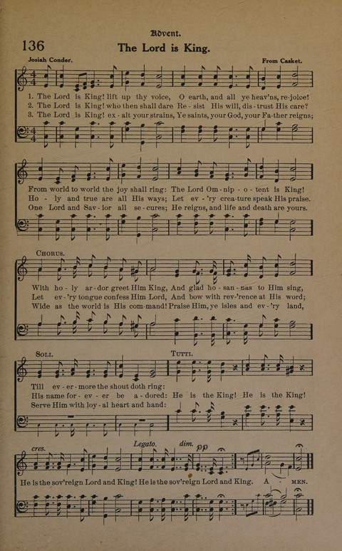 School Carols: A Collection of Hymns for the Sunday Schools page 136