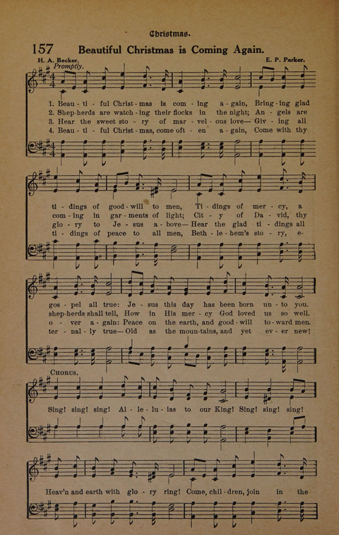 School Carols: A Collection of Hymns for the Sunday Schools page 155