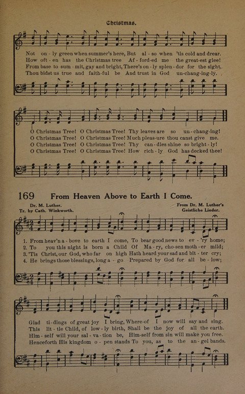 School Carols: A Collection of Hymns for the Sunday Schools page 166