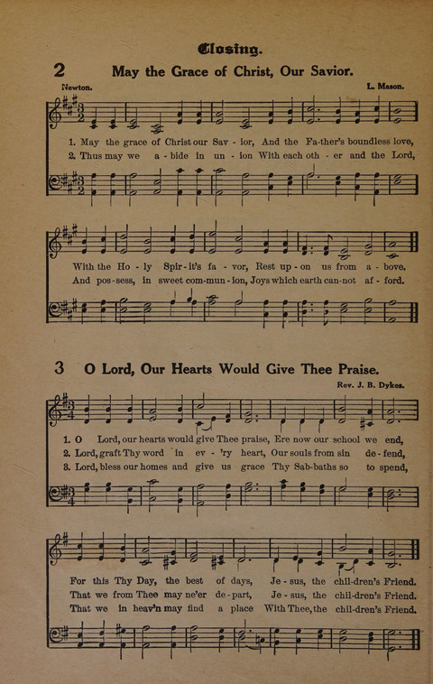 School Carols: A Collection of Hymns for the Sunday Schools page 41