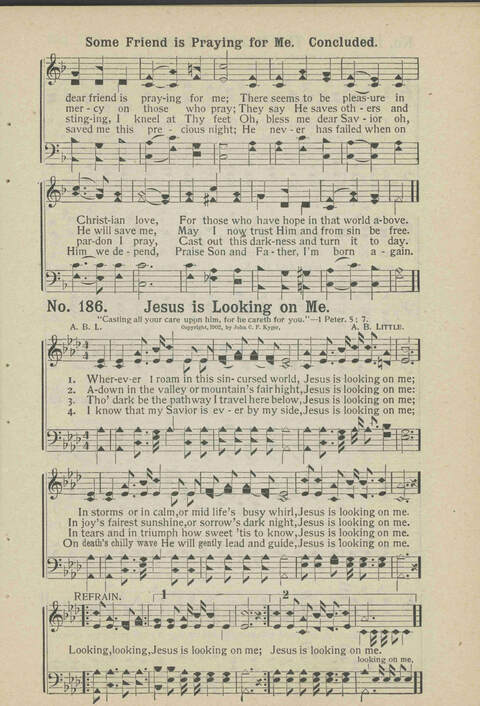 Sacred Chimes: a book of new and old hymns and tunes. For use in church services, revival meetings, Sunday schools, young peoples societies, singing schools and conventions page 175