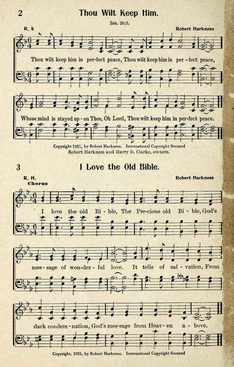 Songs and Choruses for Fishers of Men page 2