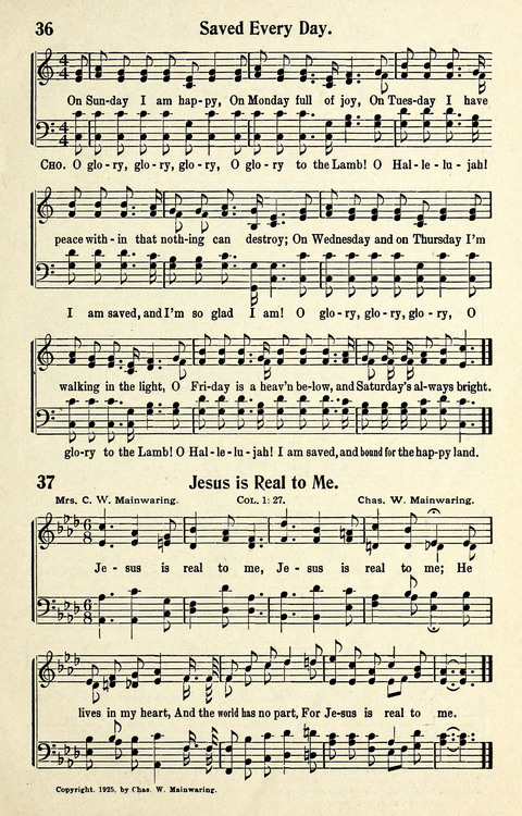 Songs and Choruses for Fishers of Men page 21