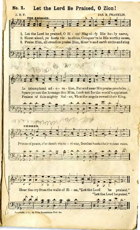 Song Crown: a new compilation of sweet gospel songs page 1