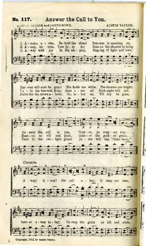 Song Crown: a new compilation of sweet gospel songs page 120