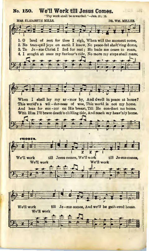 Song Crown: a new compilation of sweet gospel songs page 153