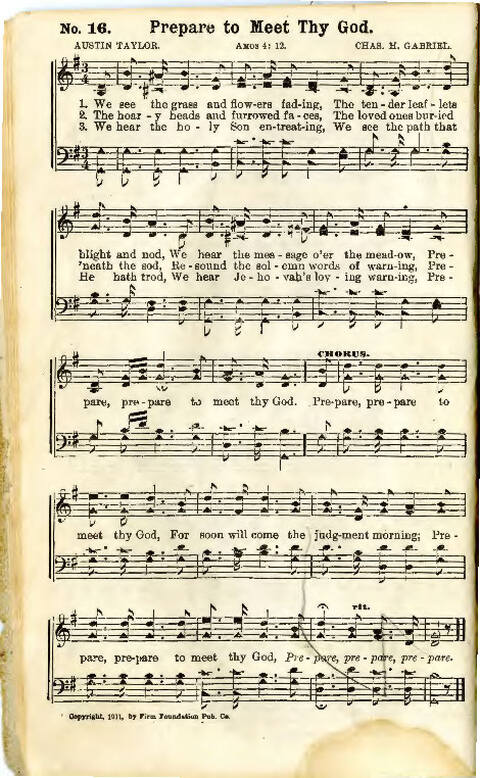 Song Crown: a new compilation of sweet gospel songs page 16
