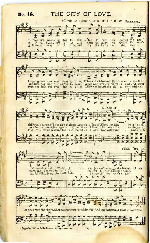 Song Crown: a new compilation of sweet gospel songs page 18
