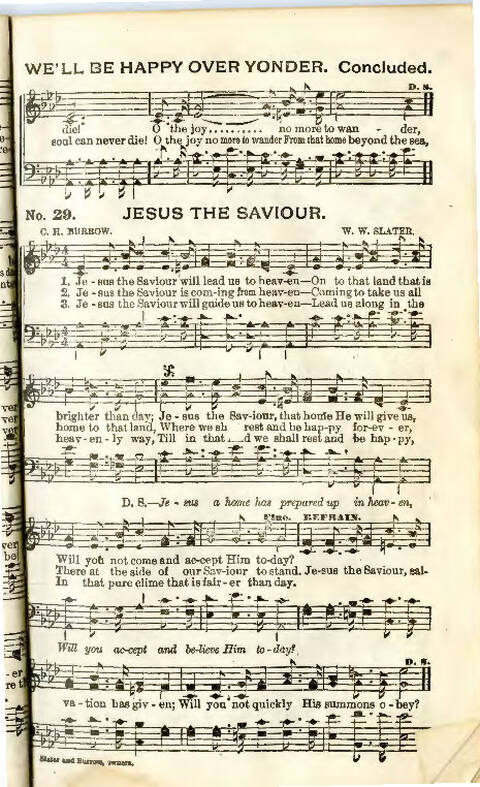 Song Crown: a new compilation of sweet gospel songs page 29