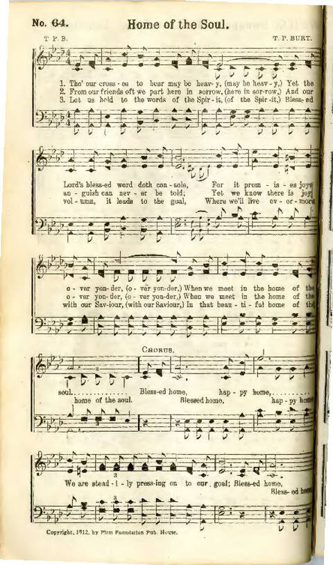 Song Crown: a new compilation of sweet gospel songs page 66