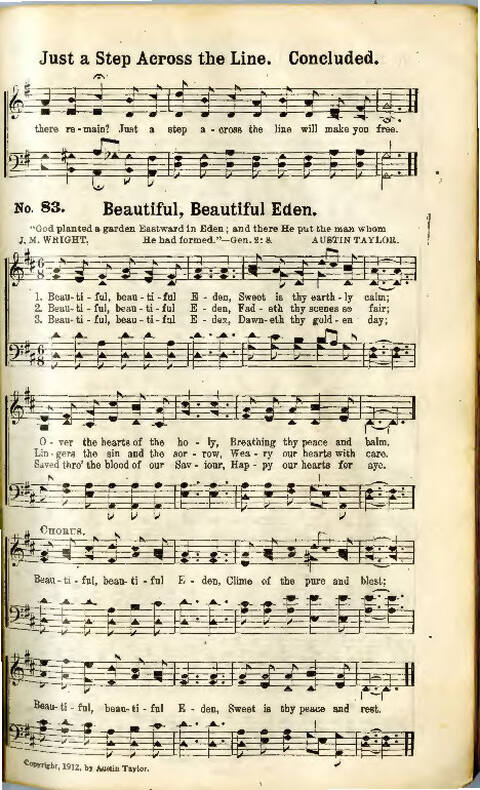 Song Crown: a new compilation of sweet gospel songs page 87