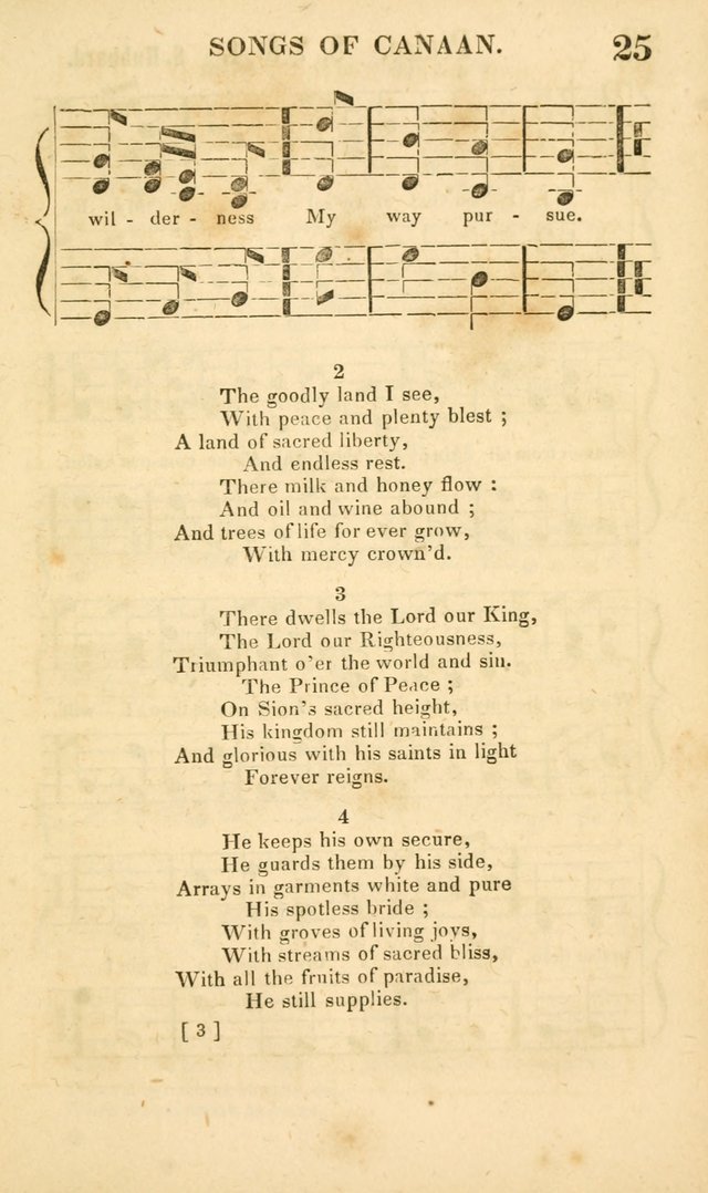 Songs of Canaan, or the Millennial Harmonist: a collection of hymns and tunes designed for social devotion page 30