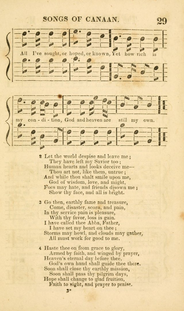 Songs of Canaan, or the Millennial Harmonist: a collection of hymns and tunes designed for social devotion page 34