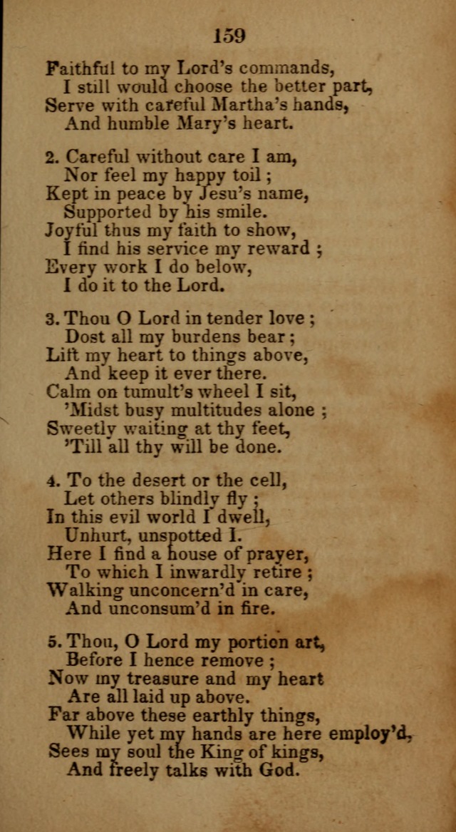 Social and Camp-meeting Songs, for the Pious (9th ed. enl.) page 159