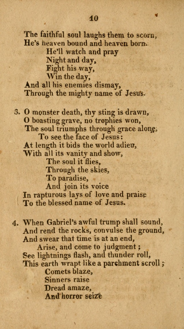 Social and Campmeeting Songs For the Pious (4th ed.) page 10