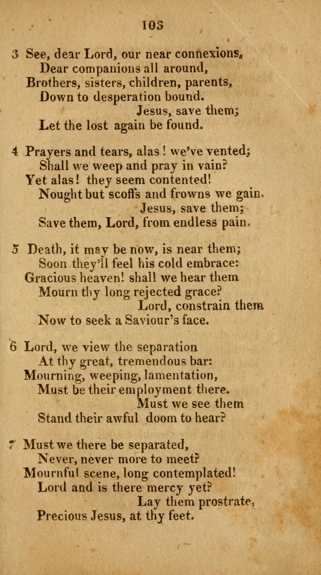 Social and Campmeeting Songs For the Pious (4th ed.) page 103