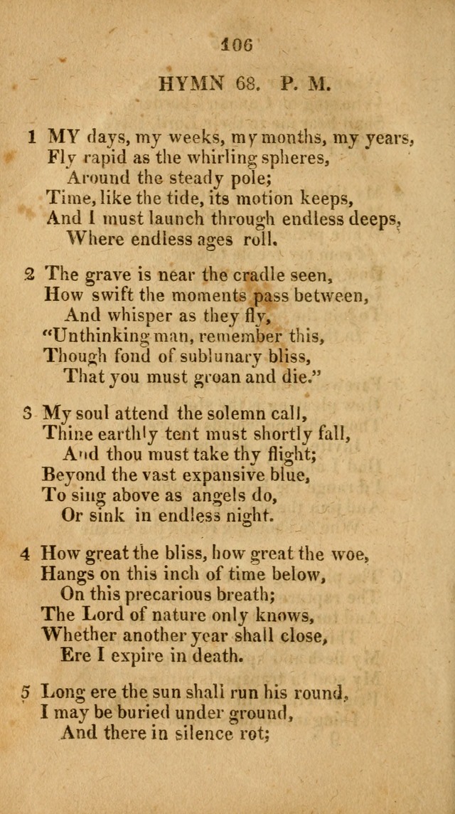 Social and Campmeeting Songs For the Pious (4th ed.) page 106
