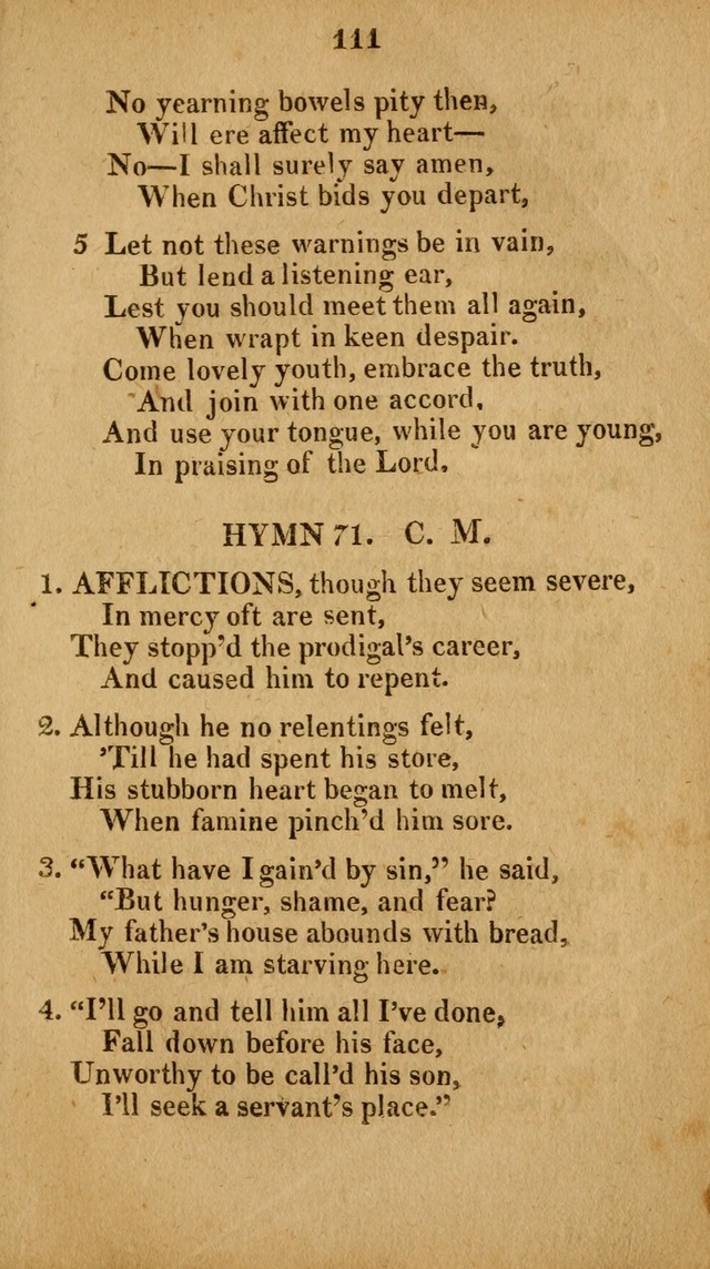 Social and Campmeeting Songs For the Pious (4th ed.) page 111