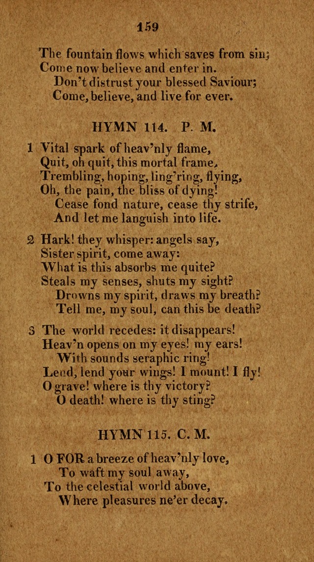 Social and Campmeeting Songs For the Pious (4th ed.) page 159