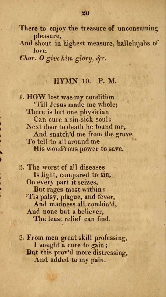 Social and Campmeeting Songs For the Pious (4th ed.) page 20