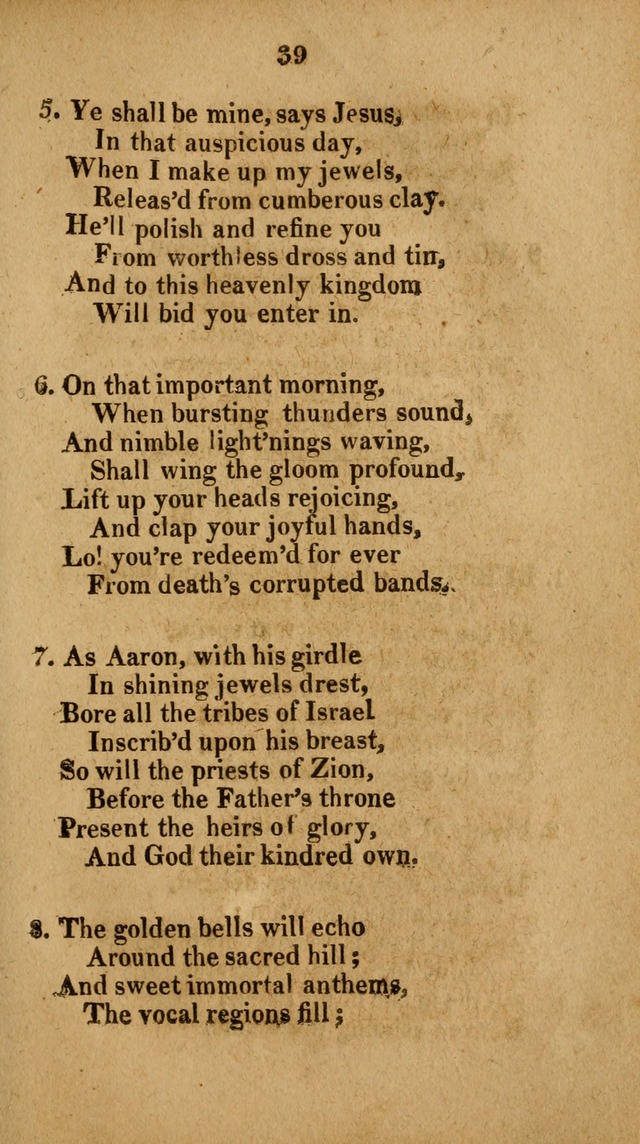 Social and Campmeeting Songs For the Pious (4th ed.) page 39