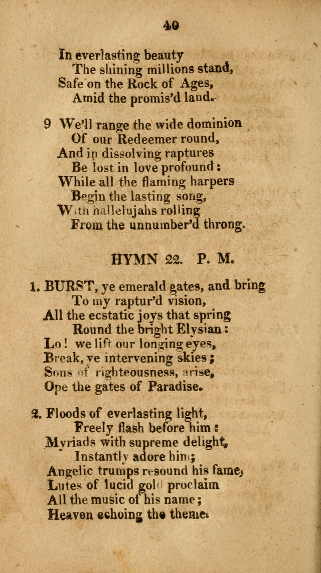 Social and Campmeeting Songs For the Pious (4th ed.) page 40