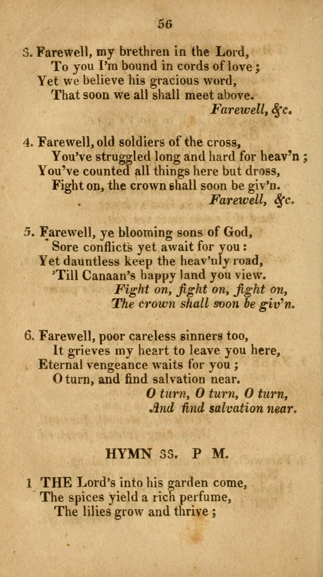 Social and Campmeeting Songs For the Pious (4th ed.) page 56
