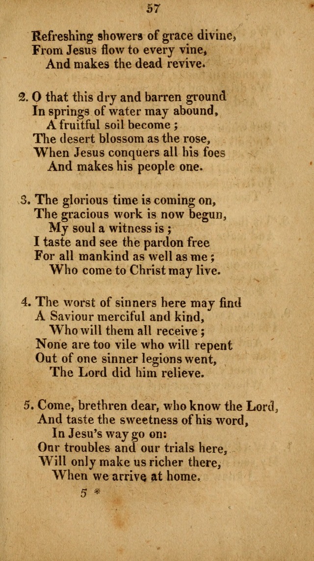 Social and Campmeeting Songs For the Pious (4th ed.) page 57