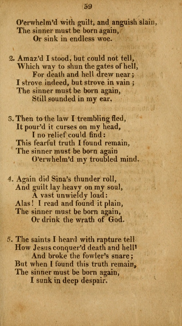 Social and Campmeeting Songs For the Pious (4th ed.) page 59