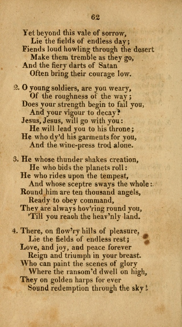 Social and Campmeeting Songs For the Pious (4th ed.) page 62