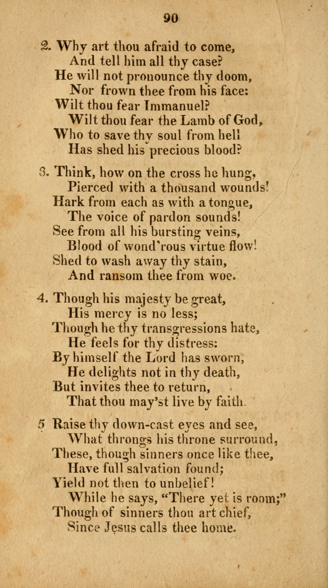 Social and Campmeeting Songs For the Pious (4th ed.) page 90