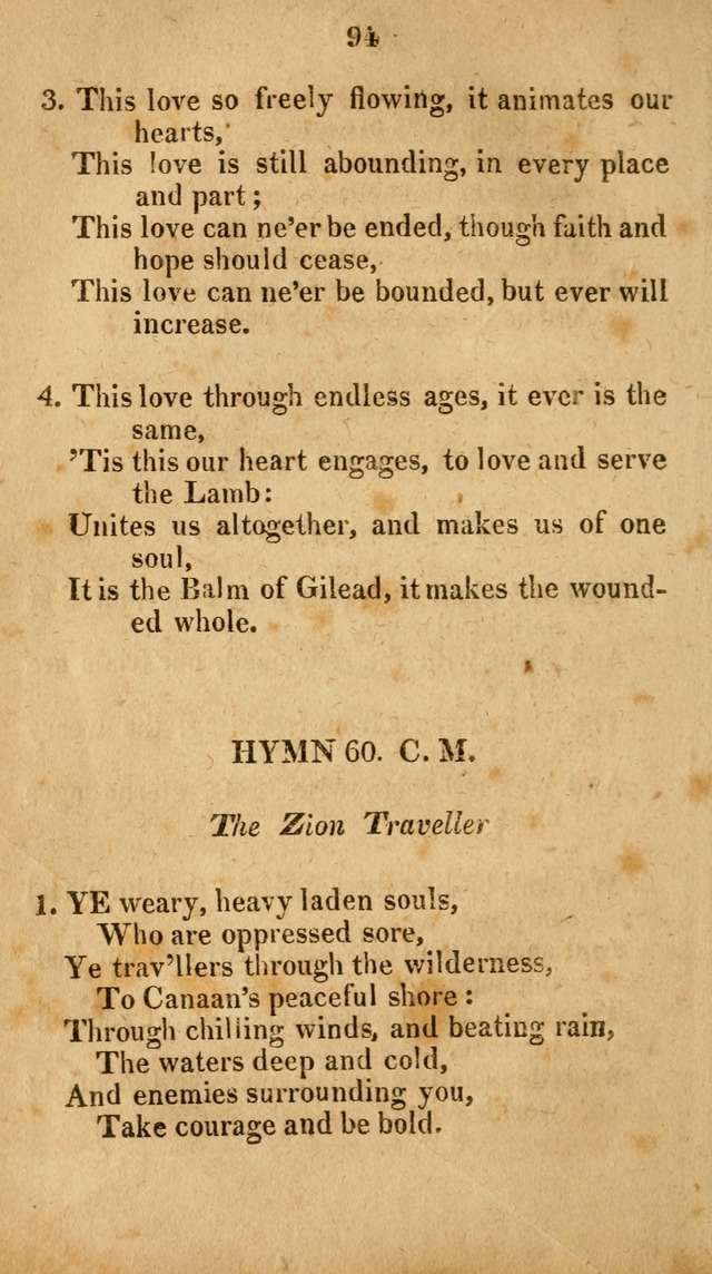 Social and Campmeeting Songs For the Pious (4th ed.) page 94