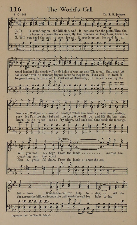 Songs of Conquest: for Use in Public Worship, Prayer Services, Camp Meetings, Evangelistic Campaigns, Young People