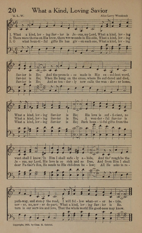 Songs of Conquest: for Use in Public Worship, Prayer Services, Camp Meetings, Evangelistic Campaigns, Young People