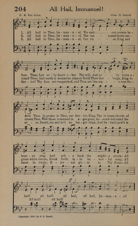 Songs of Conquest: for Use in Public Worship, Prayer Services, Camp Meetings, Evangelistic Campaigns, Young People