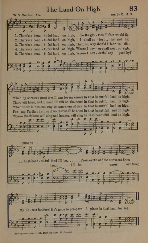 Songs of Conquest: for Use in Public Worship, Prayer Services, Camp Meetings, Evangelistic Campaigns, Young People