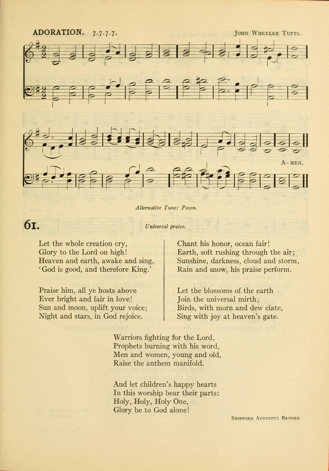 Services for Congregational Worship. The New Hymn and Tune Book page 133