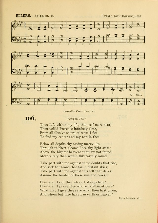 Services for Congregational Worship. The New Hymn and Tune Book page 161