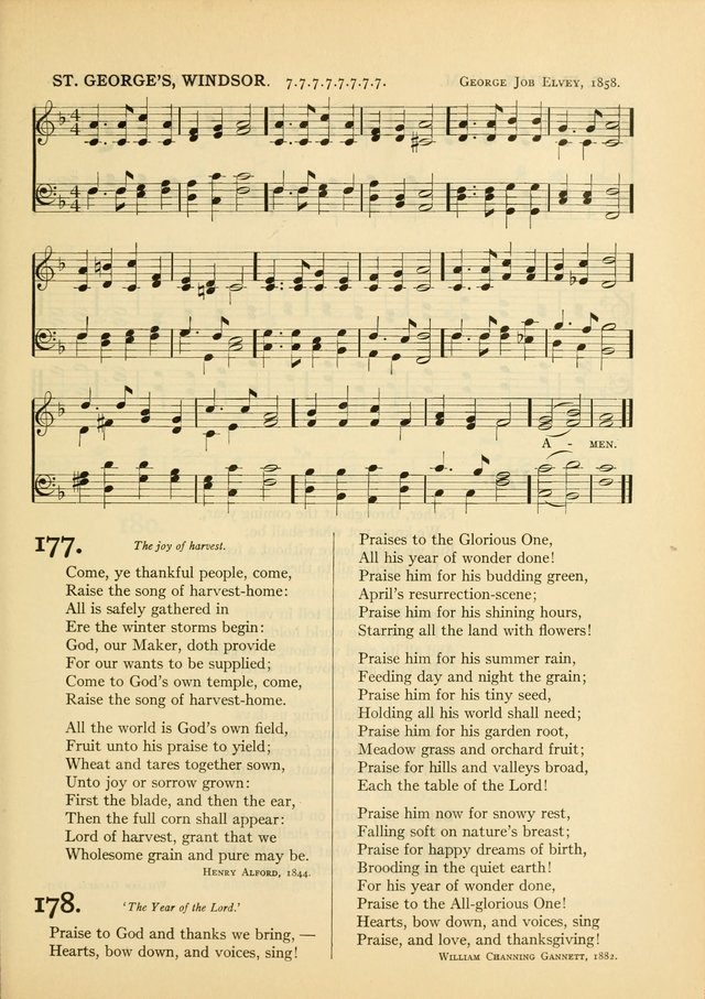 Services for Congregational Worship. The New Hymn and Tune Book page 211