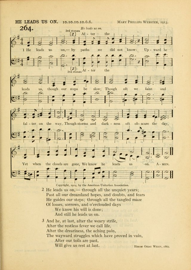 Services for Congregational Worship. The New Hymn and Tune Book page 277