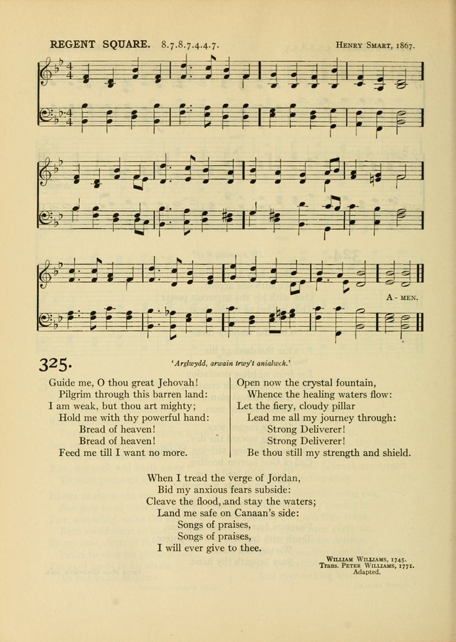 Services for Congregational Worship. The New Hymn and Tune Book page 322