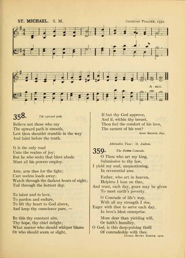 Services for Congregational Worship. The New Hymn and Tune Book page 343