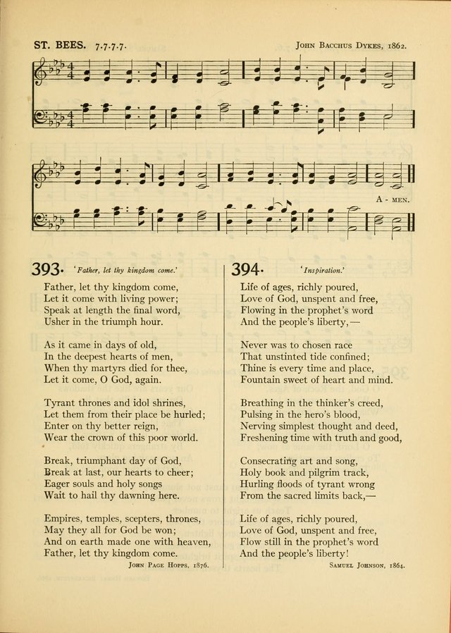 Services for Congregational Worship. The New Hymn and Tune Book page 367