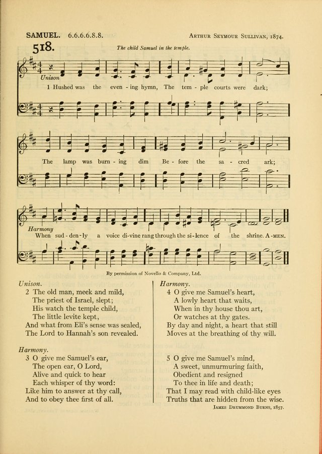 Services for Congregational Worship. The New Hymn and Tune Book page 457
