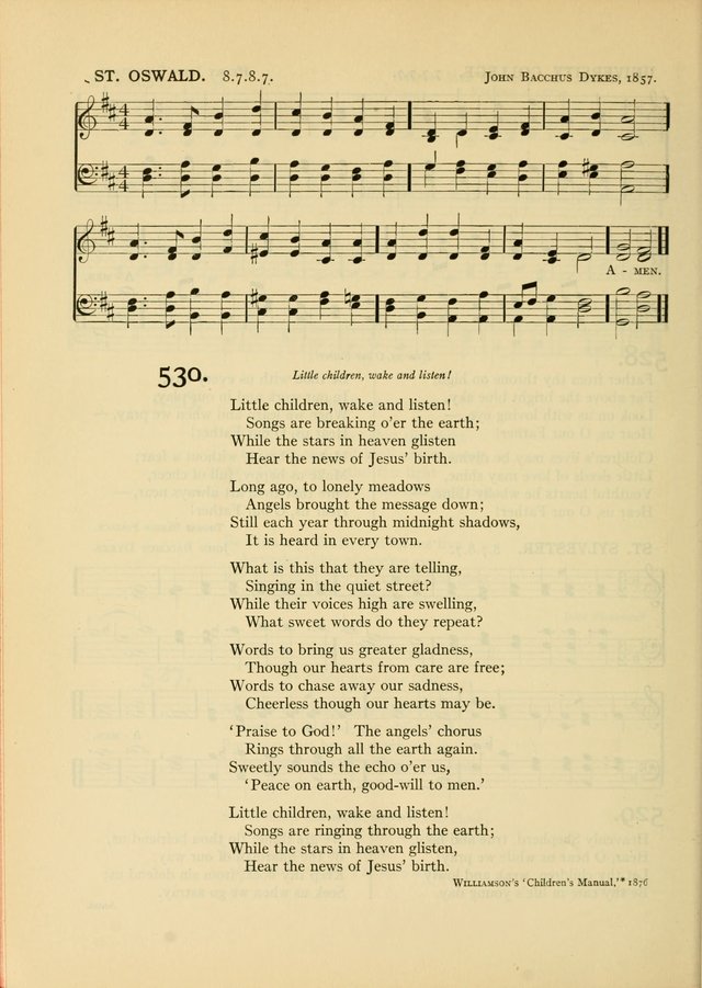 Services for Congregational Worship. The New Hymn and Tune Book page 466
