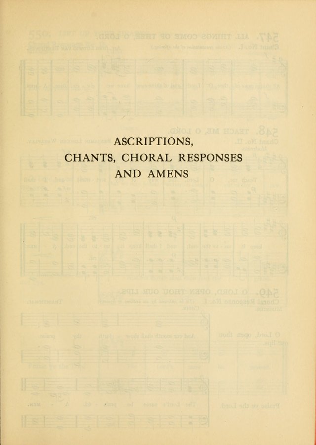 Services for Congregational Worship. The New Hymn and Tune Book page 483