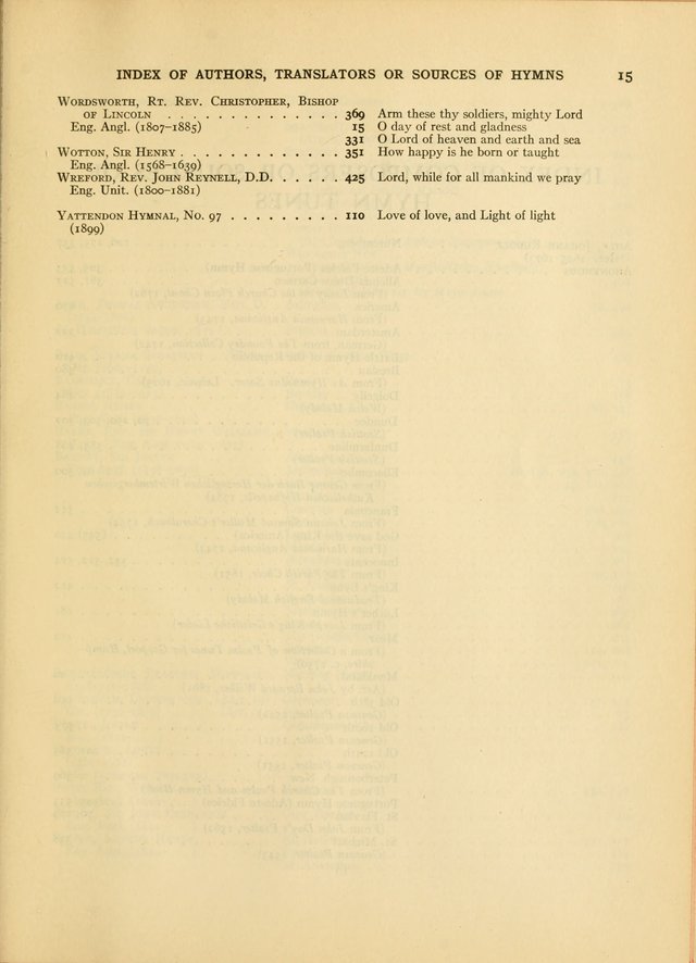 Services for Congregational Worship. The New Hymn and Tune Book page 523