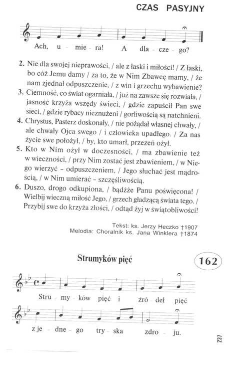 Śpiewnik Ewangelicki: Codzienna modlitwa, pieśń, medytacja, nabożeństwo page 231