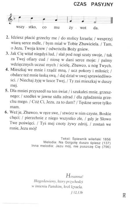 Śpiewnik Ewangelicki: Codzienna modlitwa, pieśń, medytacja, nabożeństwo page 237